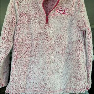 Port Authority Ladies Pink Fleece Jacket